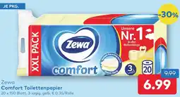 T&G Zewa Comfort Toilettenpapier Angebot