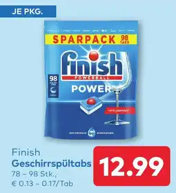 T&G Finish Geschirrspültabs Angebot