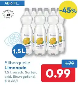 T&G Silberquelle Limonade Angebot