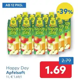 T&G Happy Day Apfelsaft Angebot
