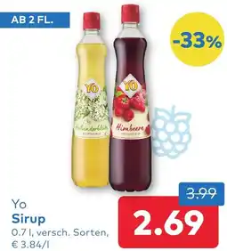 T&G Yo Sirup Angebot
