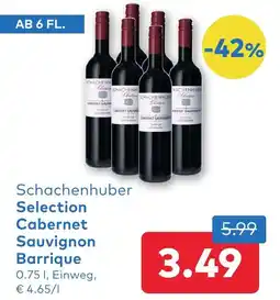 T&G Schachenhuber Selection Cabernet Sauvignon Barrique Angebot