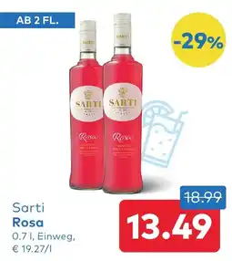 T&G Sarti Rosa Angebot