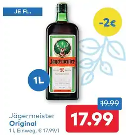 T&G Jägermeister Original Angebot