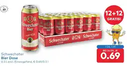 T&G Schwechater Bier Dose Angebot