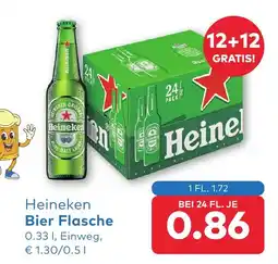 T&G Heineken Bier Flasche Angebot