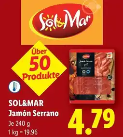 Lidl Sol&mar Jamón Serrano Angebot