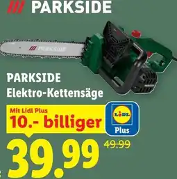 Lidl Parkside elektro-kettensäge Angebot