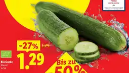 Lidl Bio Gurke Angebot
