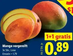 Lidl Mango vorgereift Angebot