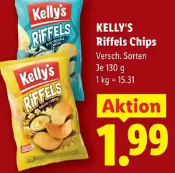 Lidl Kelly's riffels chips Angebot