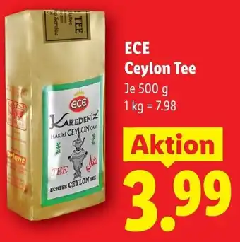 Lidl Ece ceylon tee Angebot