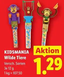 Lidl Kidsmania aktion wilde tiere Angebot