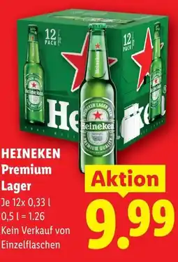 Lidl Heineken premium lager Angebot