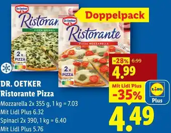 Lidl Dr.oetker ristorante pizza Angebot