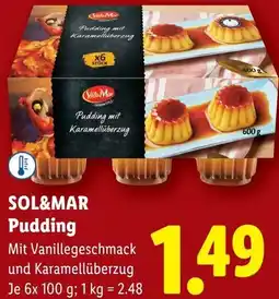 Lidl Sol&mar pudding Angebot