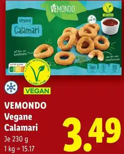 Lidl Vemondo vegane calamari Angebot