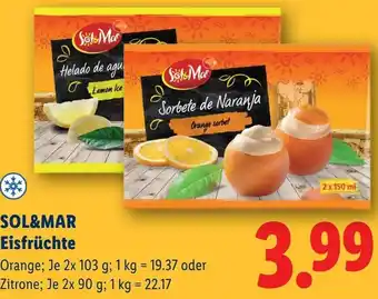 Lidl Sol&mar eisfrüchte Angebot