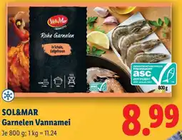 Lidl Sol&mar garnelen vannamei Angebot
