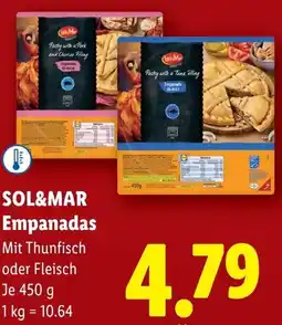 Lidl Sol&mar empanadas mit thunfisch Angebot