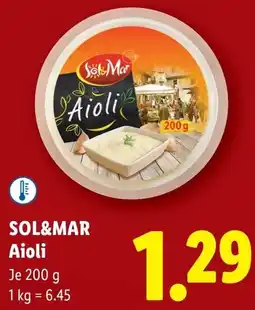 Lidl Sol&mar aioli Angebot