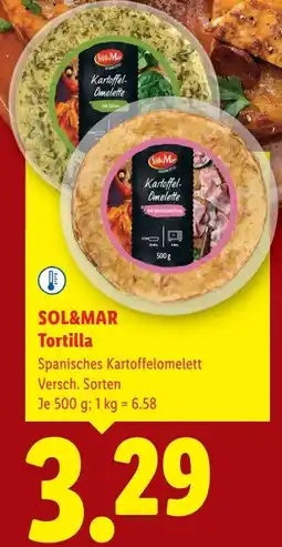 Lidl Sol&mar tortilla Angebot