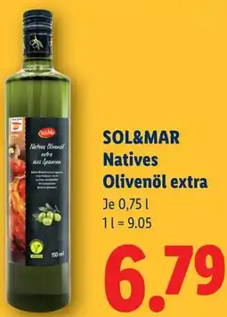 Lidl Sol&mar natives olivenöl extra Angebot