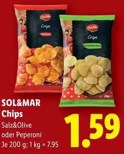 Lidl Sol&mar chips Angebot