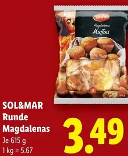 Lidl Sol&mar runde magdalenas Angebot