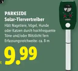 Lidl Parkside solar-tiervertreiber Angebot