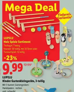 Lidl Lupilu kinder gartenkleingeräte, 3-teilig Angebot