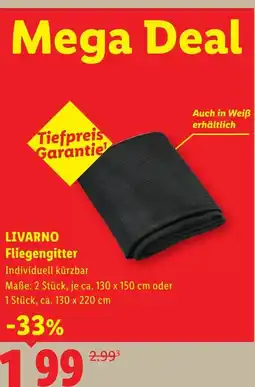 Lidl Livarno fliegengitter Angebot