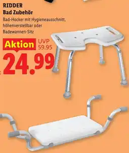 Lidl Ridder bad zubehör Angebot
