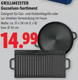 Lidl Grillmeister gusseisen-sortiment Angebot