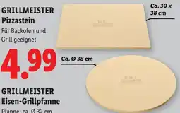 Lidl Grillmeister pizzastein Angebot