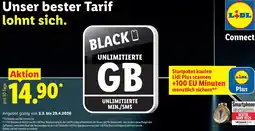 Lidl Black unlimitierte Angebot