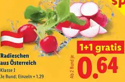 Lidl Radieschen aus Österreich Angebot