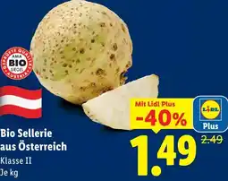 Lidl Bio Sellerie aus Österreich Angebot