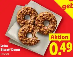 Lidl Lotus Biscoff Donut Angebot