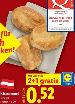 Lidl Käsesemmel Angebot