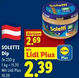 Lidl Soletti dip Angebot