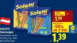 Lidl Soletti salzstangen Angebot