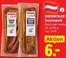 Lidl Wiesentaler jausenspeck Angebot