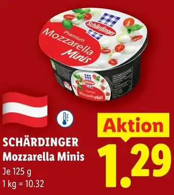 Lidl Schärdinger mozzarella minis Angebot