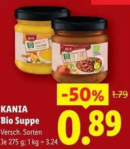 Lidl Kania bio suppe Angebot