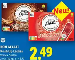 Lidl Bon gelati push up lollies Angebot