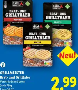 Lidl Grillmeister brat- und grilltaler Angebot