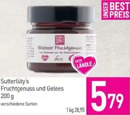 Sutterlüty Sutterlüty's Fruchtgenuss und Gelees Angebot