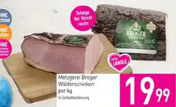 Sutterlüty Metzgerei Broger Wälderschinken Angebot