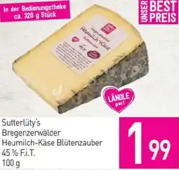 Sutterlüty Sutterlüty's Bregenzerwälder Heumilch-Käse Blütenzauber Angebot
